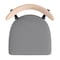 Flash Furniture Gray Vinyl Dining Chairs - Natural Wood Backs, PK 2 2-XU-DG6V5GYV-NAT-GG - alternate 10